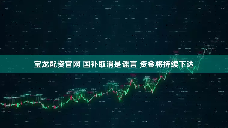 宝龙配资官网 国补取消是谣言 资金将持续下达