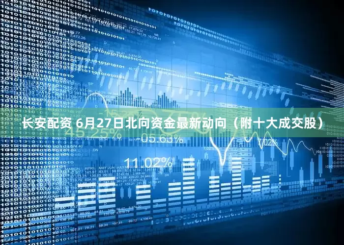 长安配资 6月27日北向资金最新动向（附十大成交股）